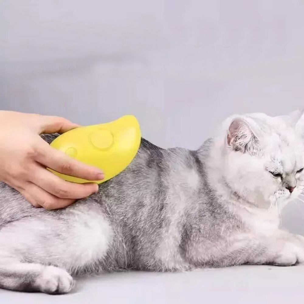 Brosse pour chat à vapeur en forme de goutte