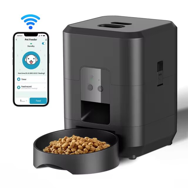 Distributeur de croquettes automatique pour chat en WiFi ou manuel