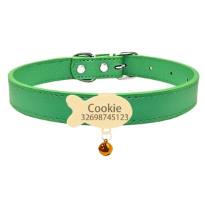 Collier chat personnalisé médaille dorée poisson Collier chat personnalisé médaille dorée poisson – Image 13