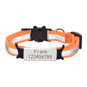 Collier chat personnalisé anti-étranglement et réfléchisssant Collier chat personnalisé anti-étranglement et réfléchisssant – Image 14